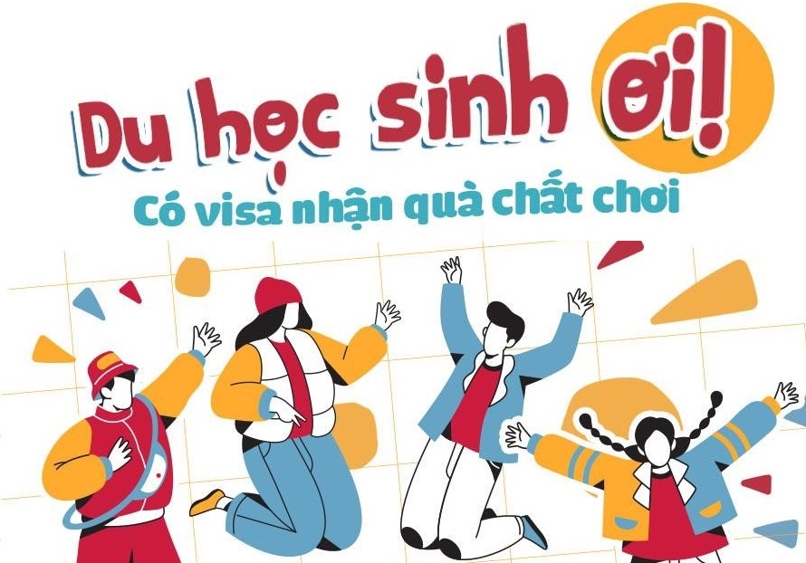 Tong cuc Du lich Han Quoc tang qua cho du hoc sinh hinh anh