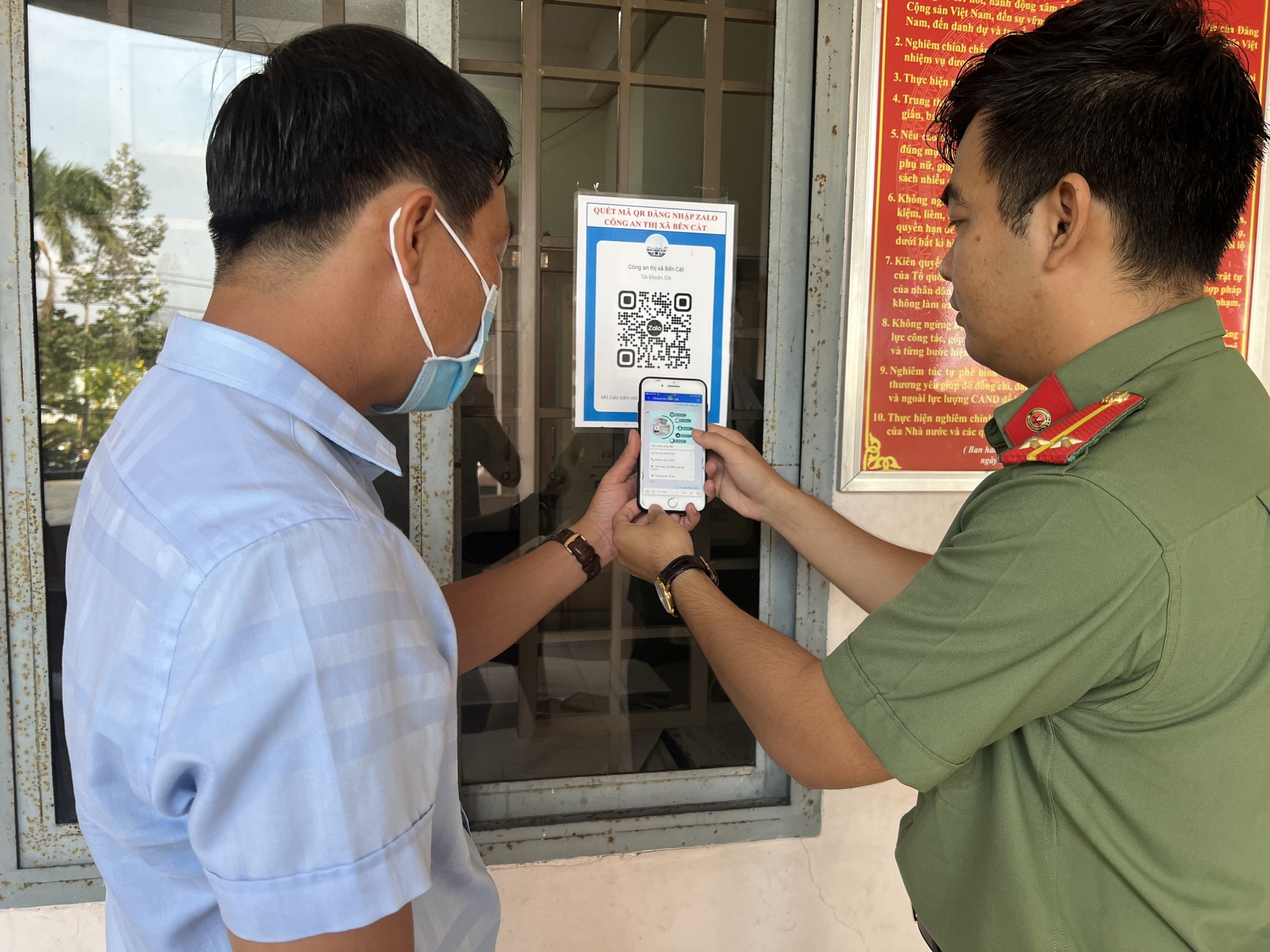 Chatbot Zalo cong an Ben Cat giai dap 134.000 tin nhan sau 6 thang hinh anh