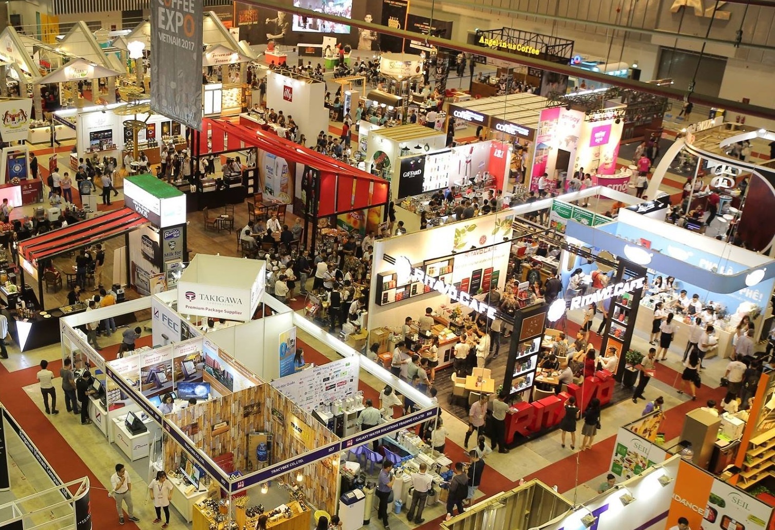 Sap dien ra 2 trien lam quoc te ve ca phe va nhuong quyen thuong hieu hinh anh