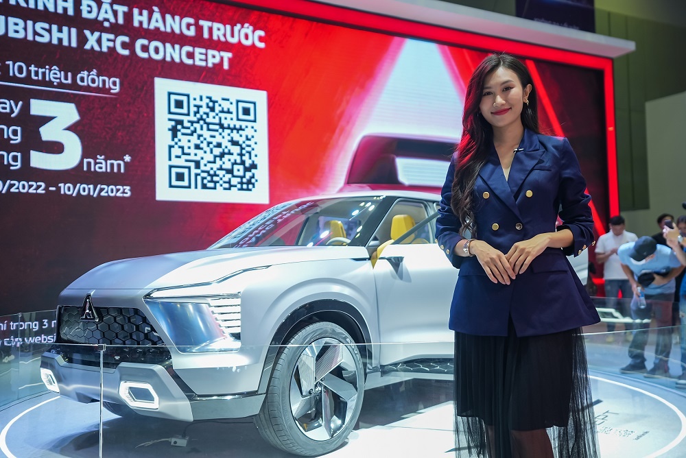 XFC Concept la tam diem cua Mitsubishi tai Vietnam Motor Show 2022 hinh anh