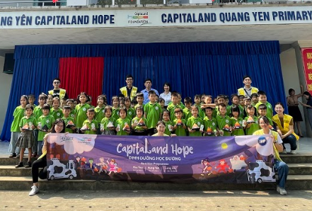 CapitaLand Development dong gop hon 2,8 ty dong ho tro 3.000 hoc sinh hinh anh
