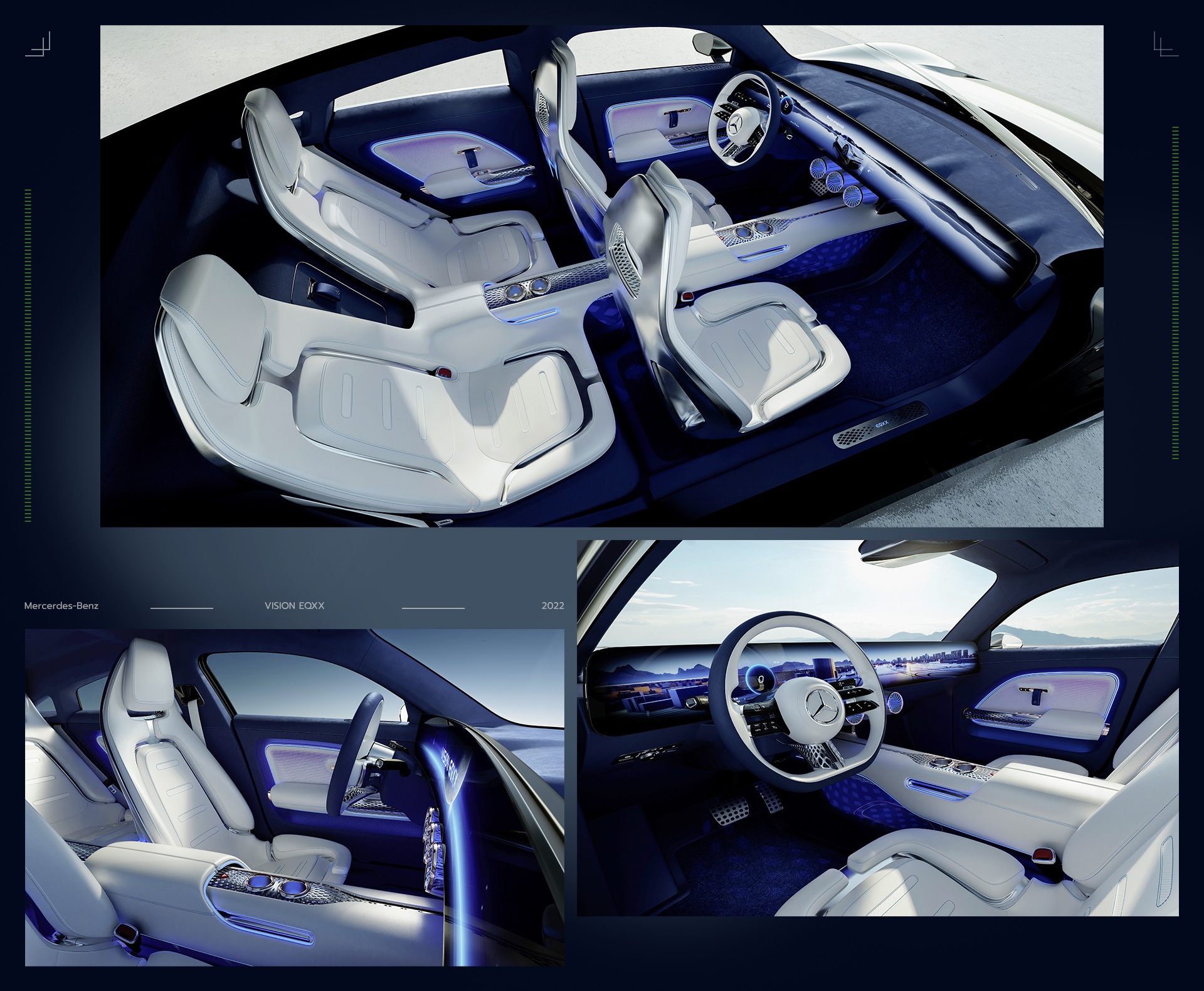 Mercedes-Benz Vision EQXX, xe điện ảnh 4 Mercedes-Benz Vision EQXX, xe dien anh 4