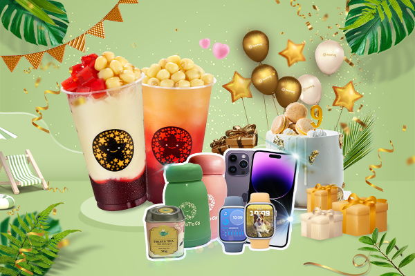 Mung sinh nhat lan 9, ToCoToCo tang iPhone 14 Pro Max cho khach hang hinh anh