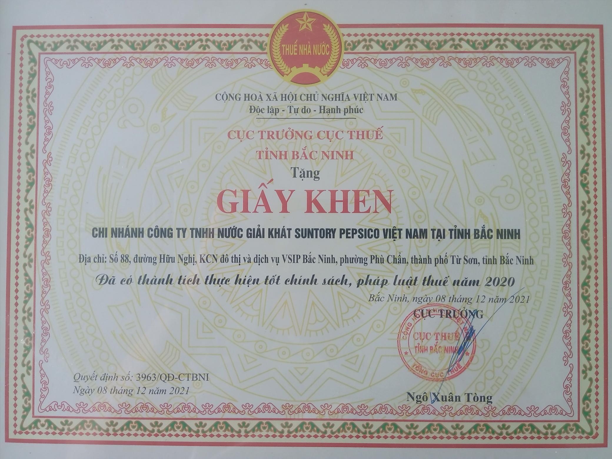 Suntory PepsiCo Viet Nam anh 2