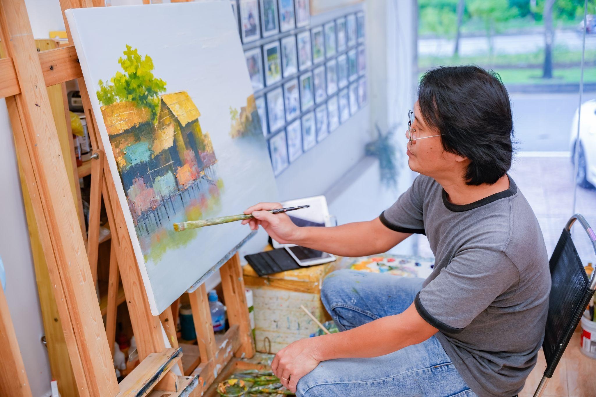 Viet Canvas tao diem nhan rieng cho khong gian can ho Viet hinh anh