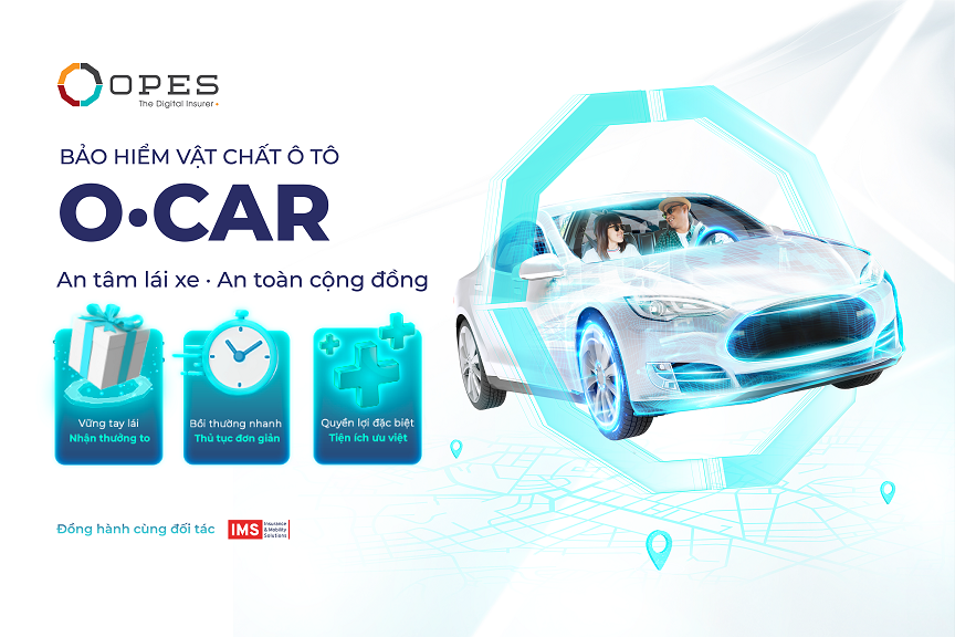OPES ra mat bao hiem vat chat oto O-CAR tich hop cong nghe Telematics hinh anh
