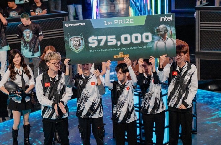 Viet Nam vo dich Predator League 2022 khu vuc chau A - Thai Binh Duong hinh anh