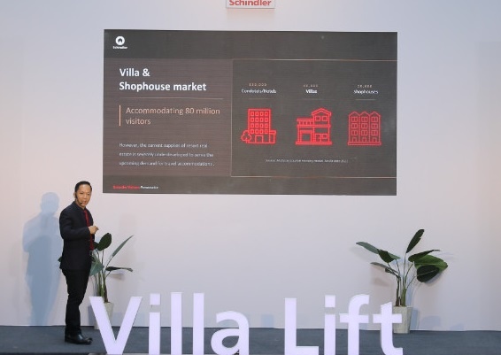 Schindler gioi thieu dong thang may Villa Lift hinh anh