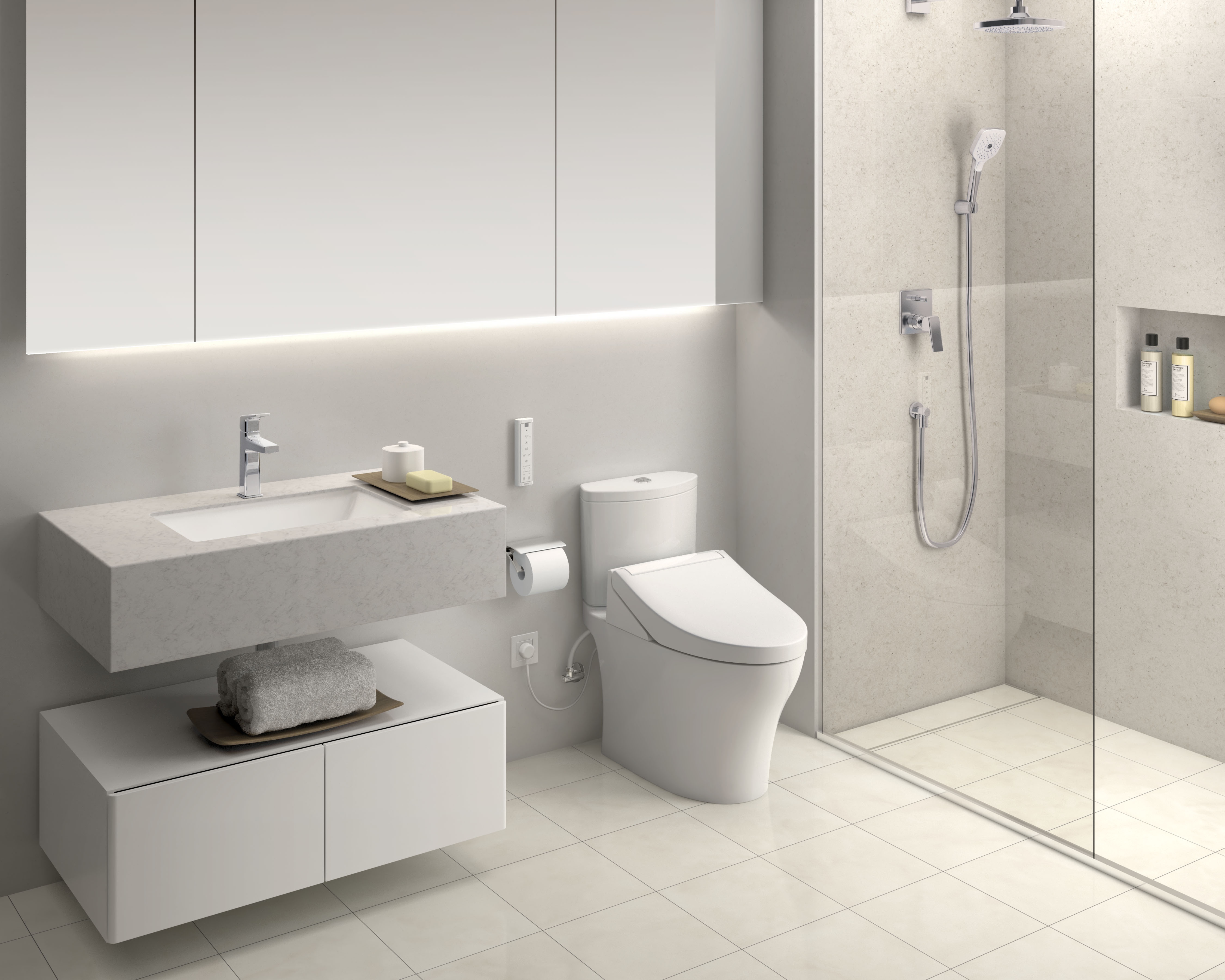 Thiet bi ve sinh thong minh ngay cang duoc ua chuong hinh anh