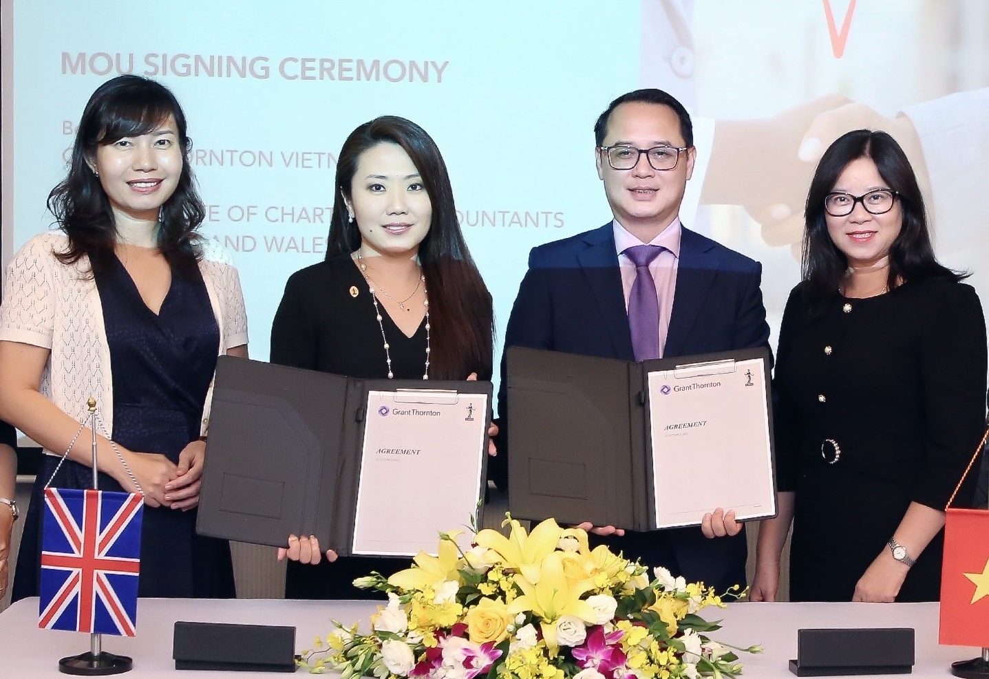 ICAEW hop tac Grant Thornton Viet Nam dao tao nhan luc tai chinh hinh anh