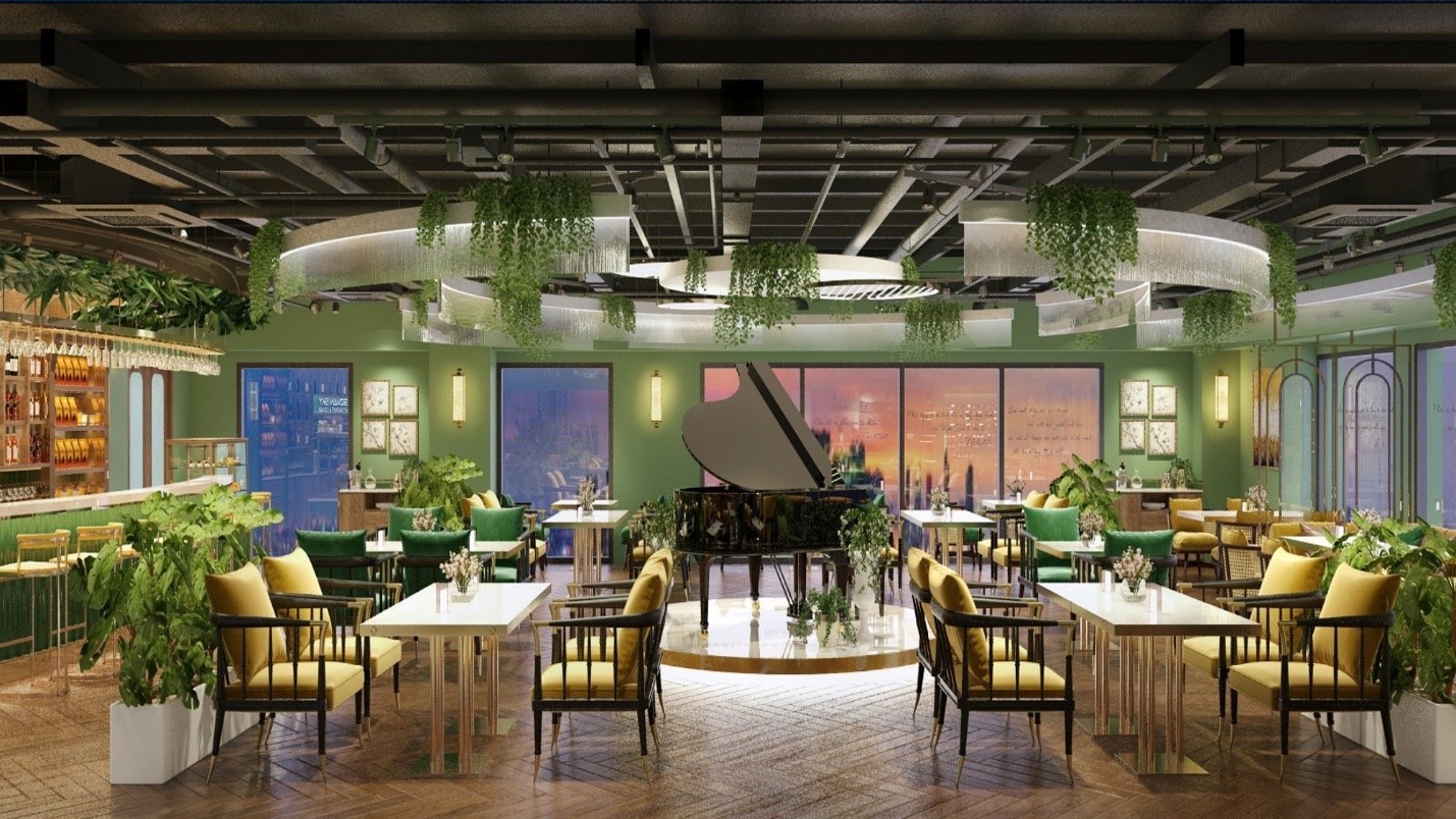 Nha hang 'tren bau troi' danh cho gioi doanh nhan TP.HCM hinh anh