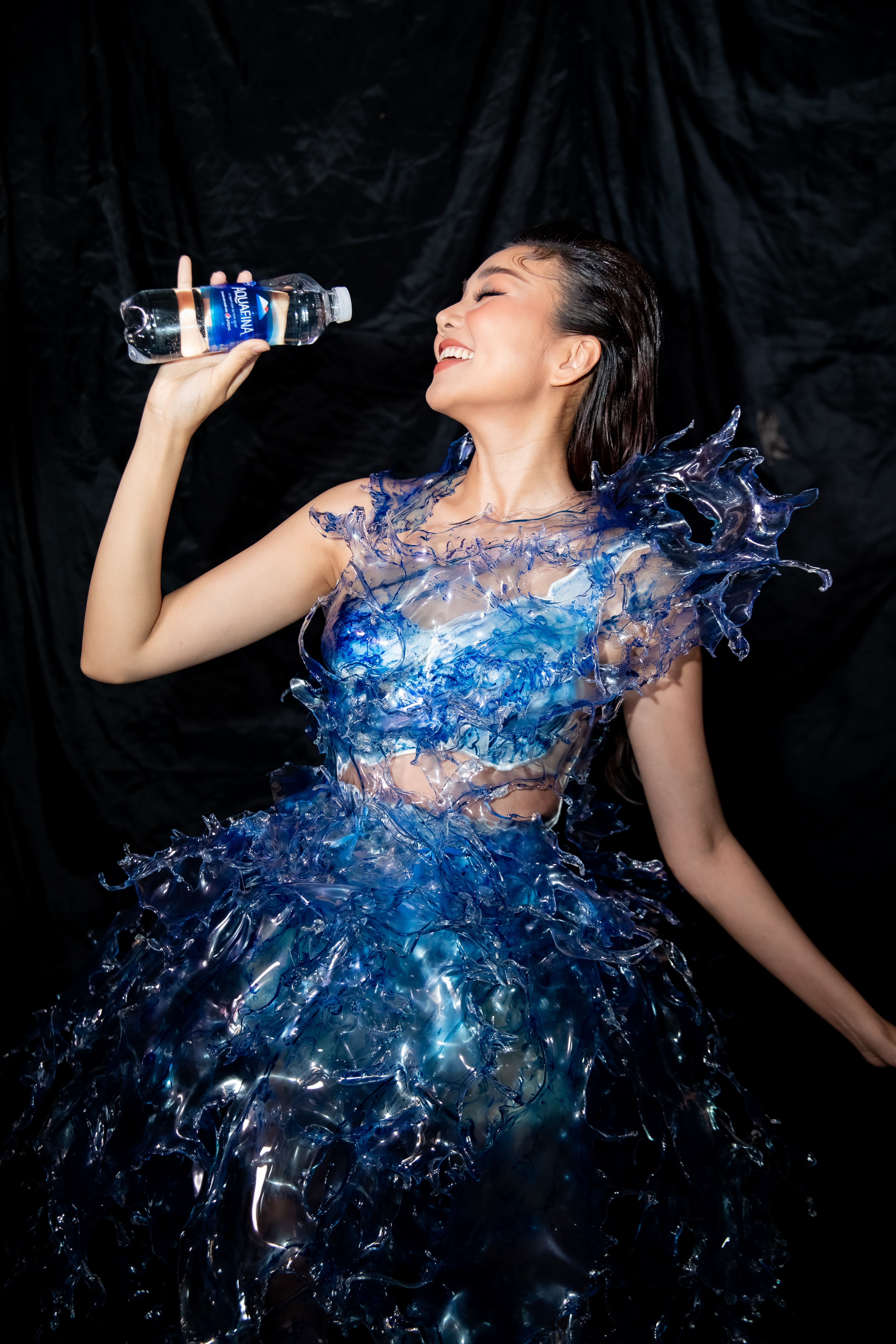 Tuan le thoi trang Aquafina anh 1