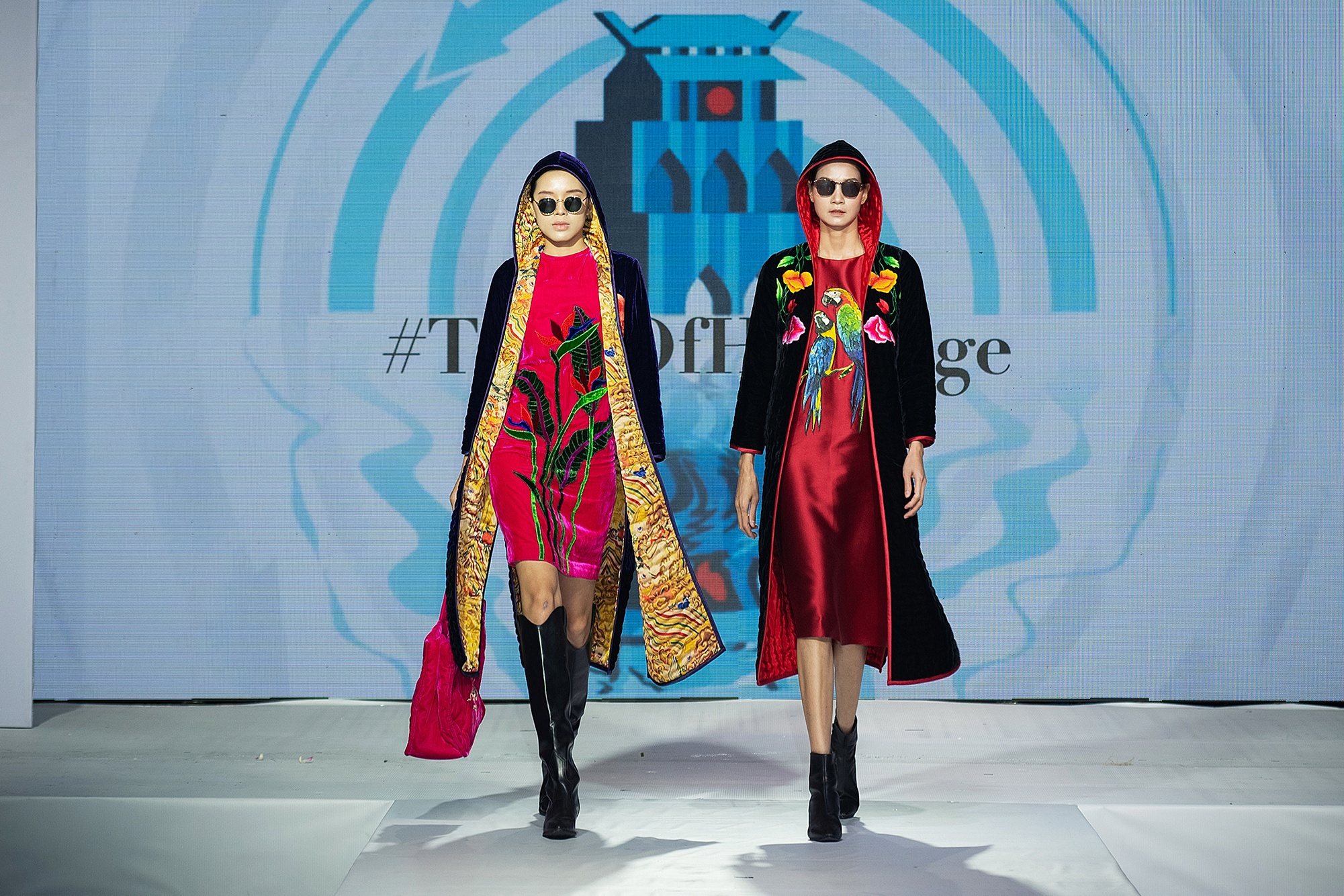 NTK Viet mang chat lieu quen thuoc cua Bac Bo den Aquafina VIFW 2022 hinh anh