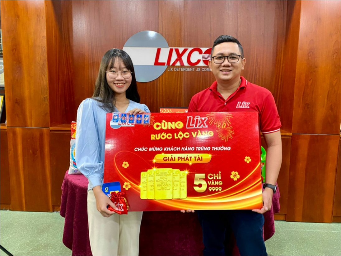 Lix tri an khach hang bang vang voi tong gia tri hon 4 ty dong hinh anh