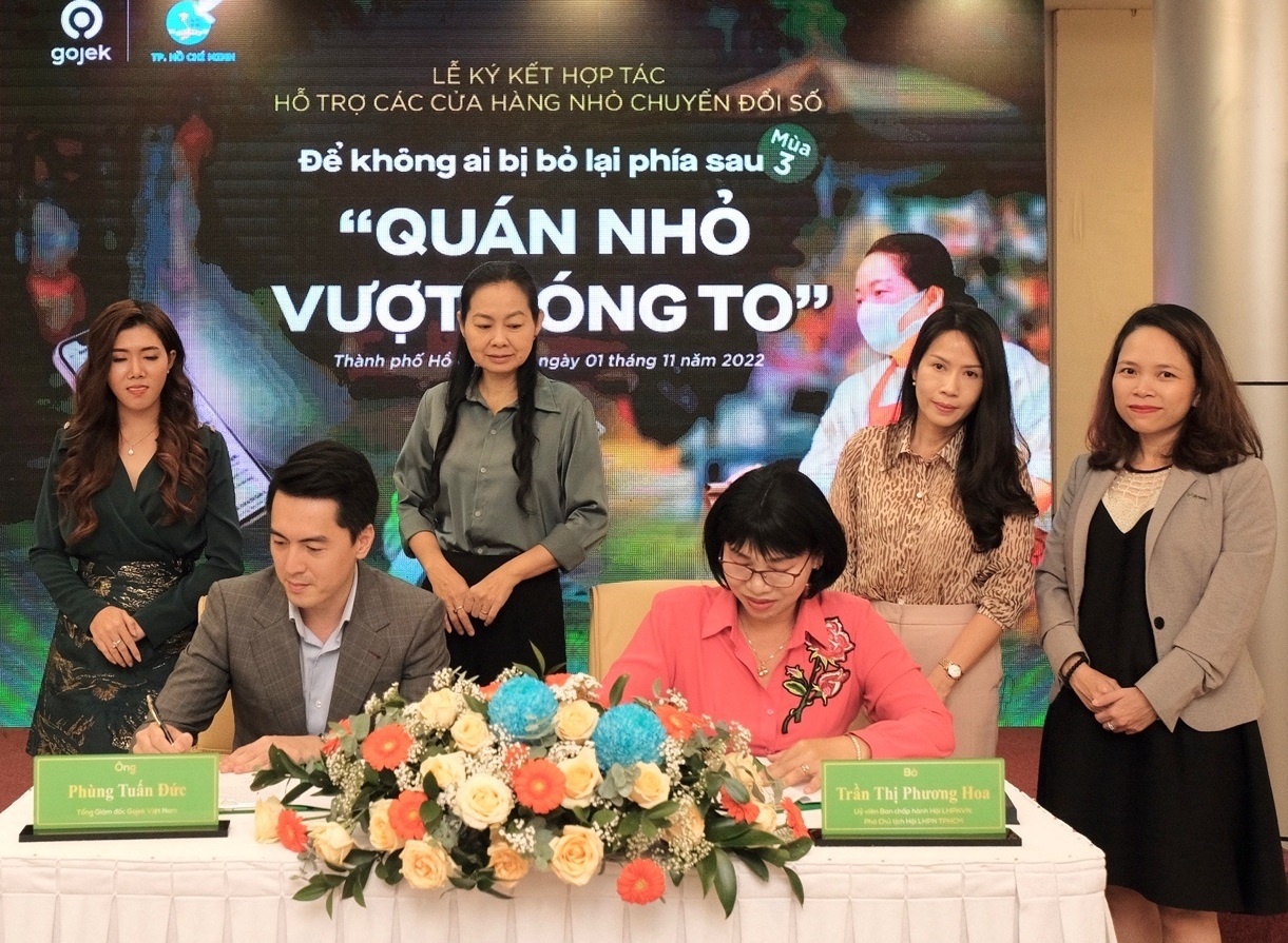 ‘Quan nho vuot song to’ - Gojek ho tro doanh nghiep nho so hoa hinh anh