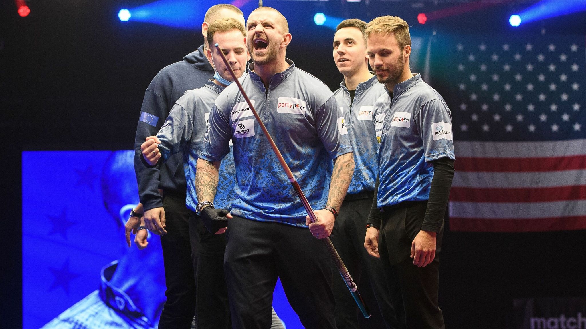 Giai bi-a Pool Mosconi Cup 2022 truc tiep va doc quyen tren MyTV hinh anh