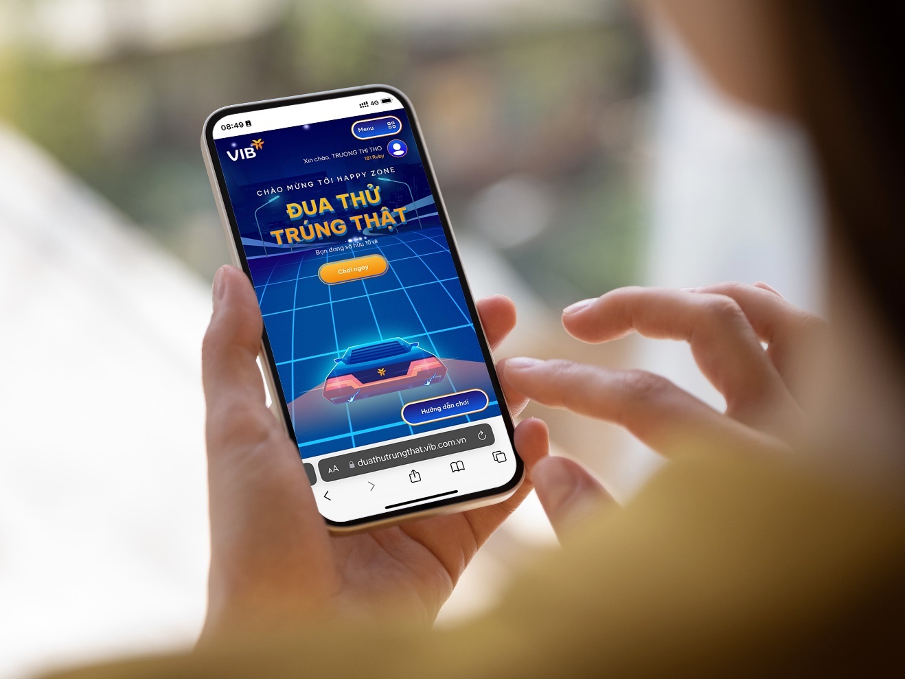 VIBE City - thanh pho game ao cho chu the tin dung VIB hinh anh