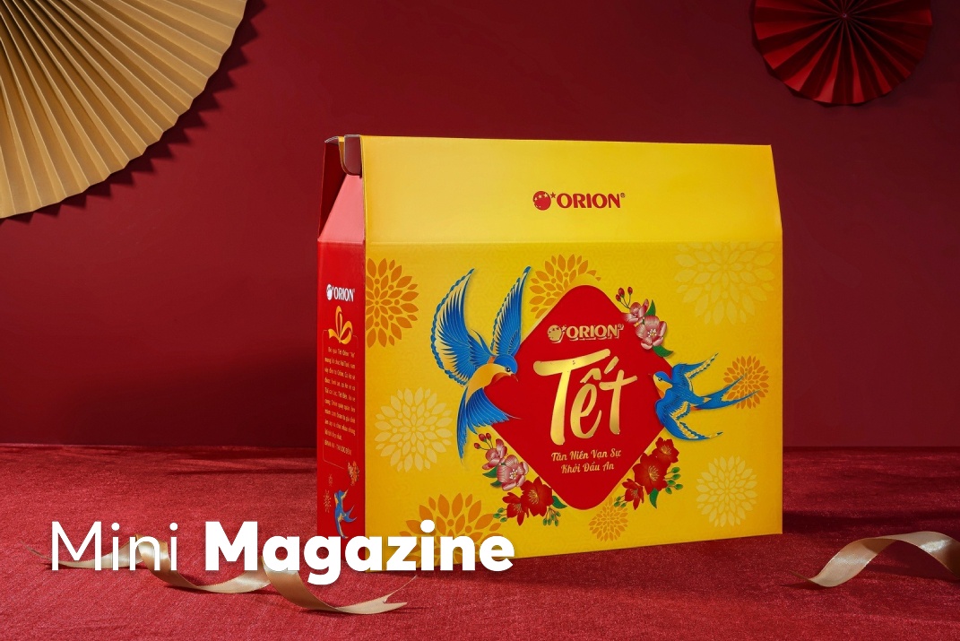 Orion day manh chien dich Tet voi hop qua tang da dang, y nghia hinh anh