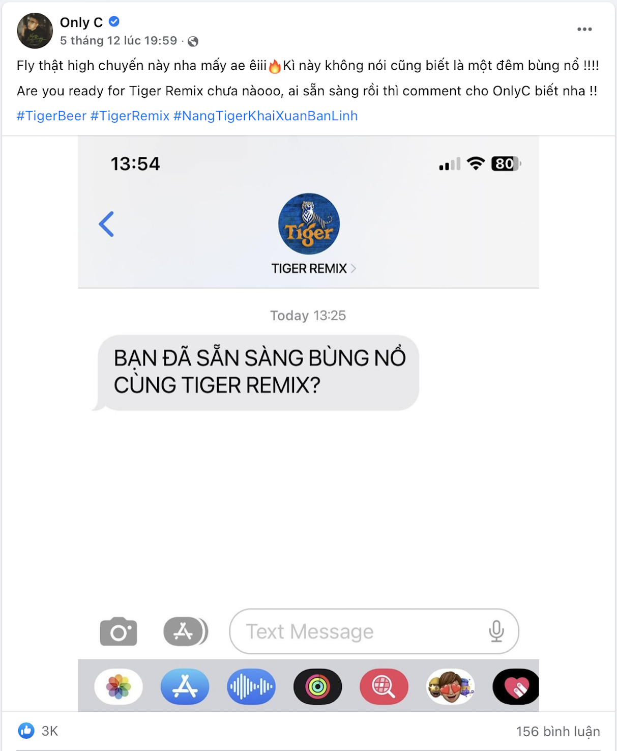 Tiger Remix,  Tiger anh 2