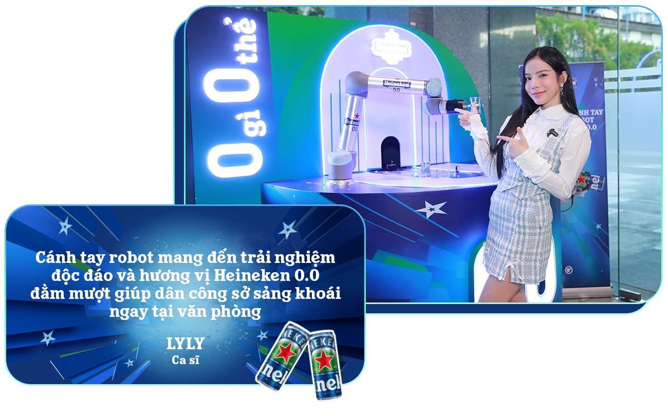 Heineken 0.0,  cánh tay robot ảnh 1 Heineken 0.0,  canh tay robot anh 1