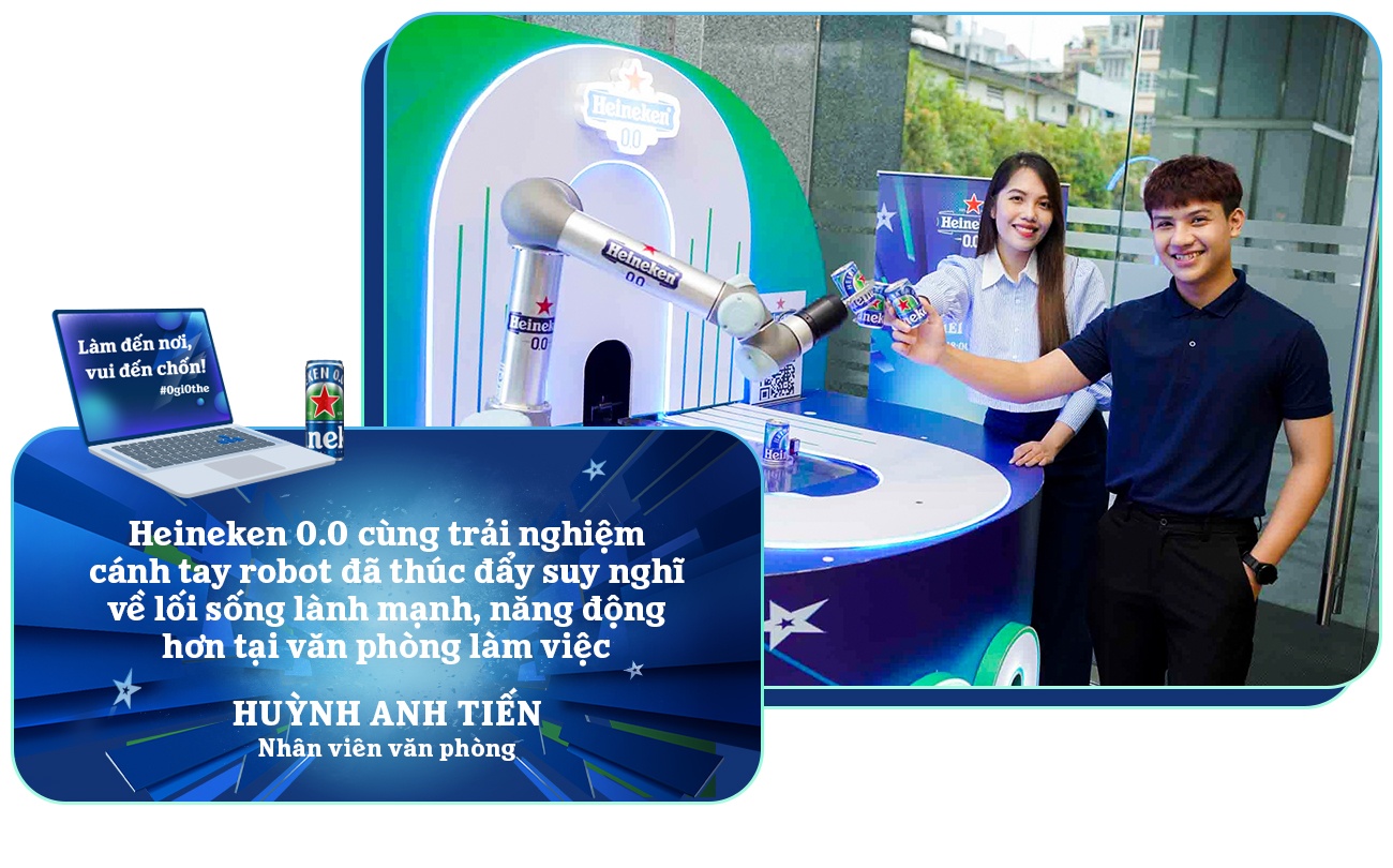 Heineken 0.0,  cánh tay robot ảnh 4 Heineken 0.0,  canh tay robot anh 4