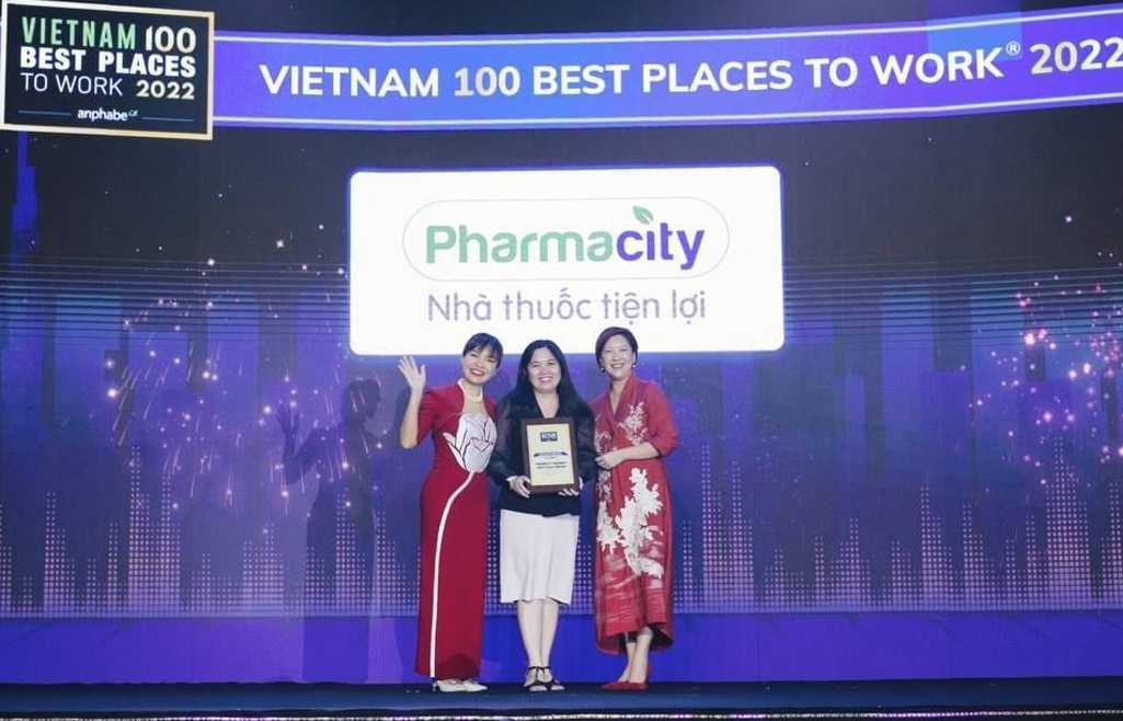 Chuoi nha thuoc Pharmacity lien tiep dat 4 giai thuong danh gia hinh anh