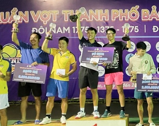 Khoi dong giai 'Nha Bao Loc's Tennis Championship - Park Hill Cup 2023 hinh anh