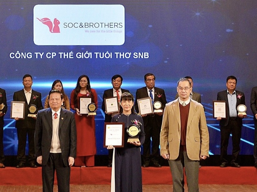 Soc&Brothers dat chung nhan Nhan hieu noi tieng Viet Nam 2022 hinh anh