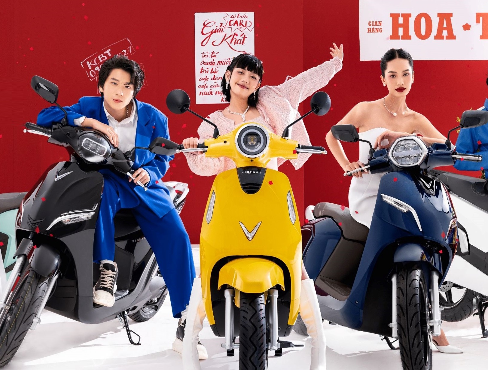VinFast ‘li xi’ manh tay cho khach mua xe may dien hinh anh