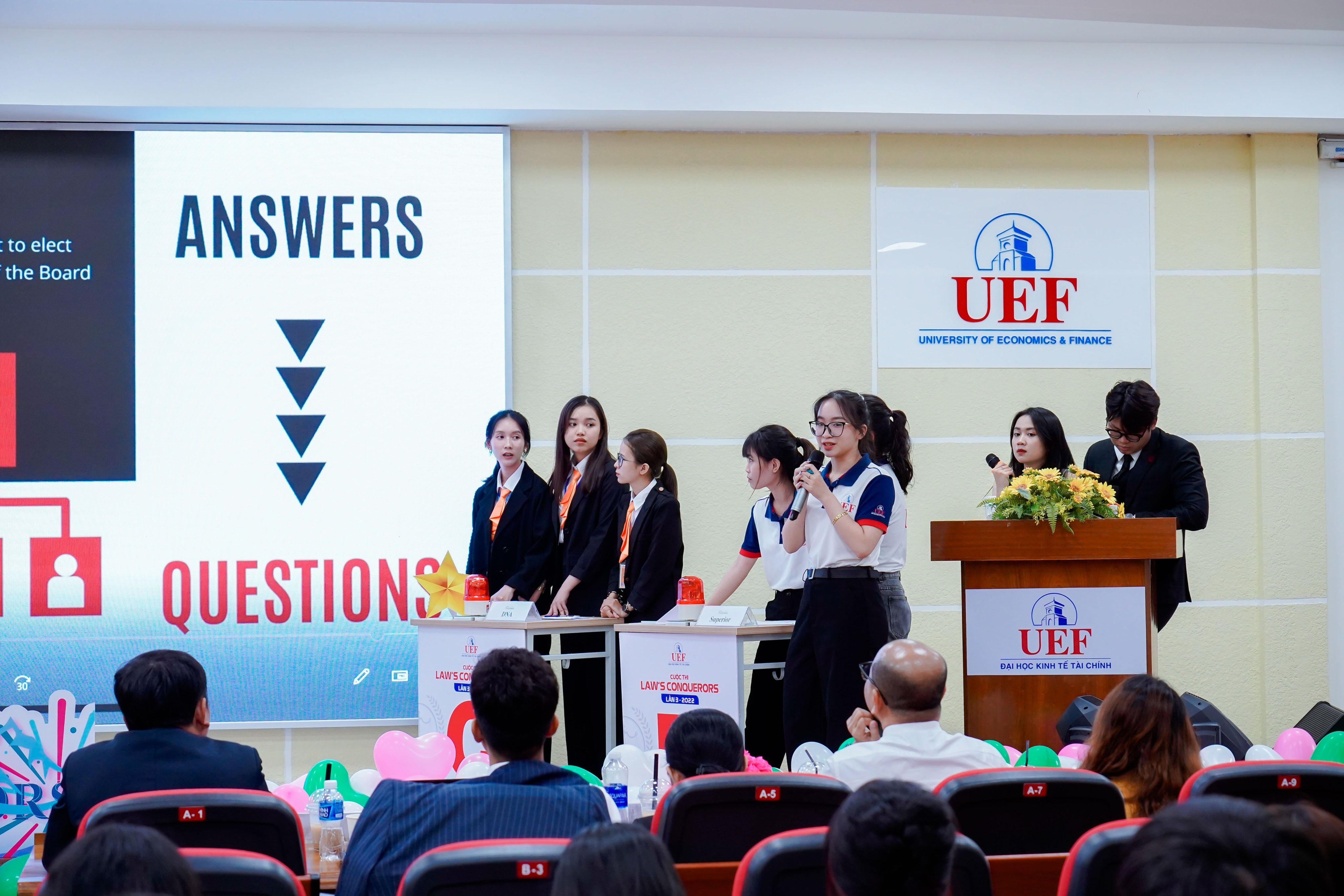 Law’s Conquerors 2022,  UEF anh 3