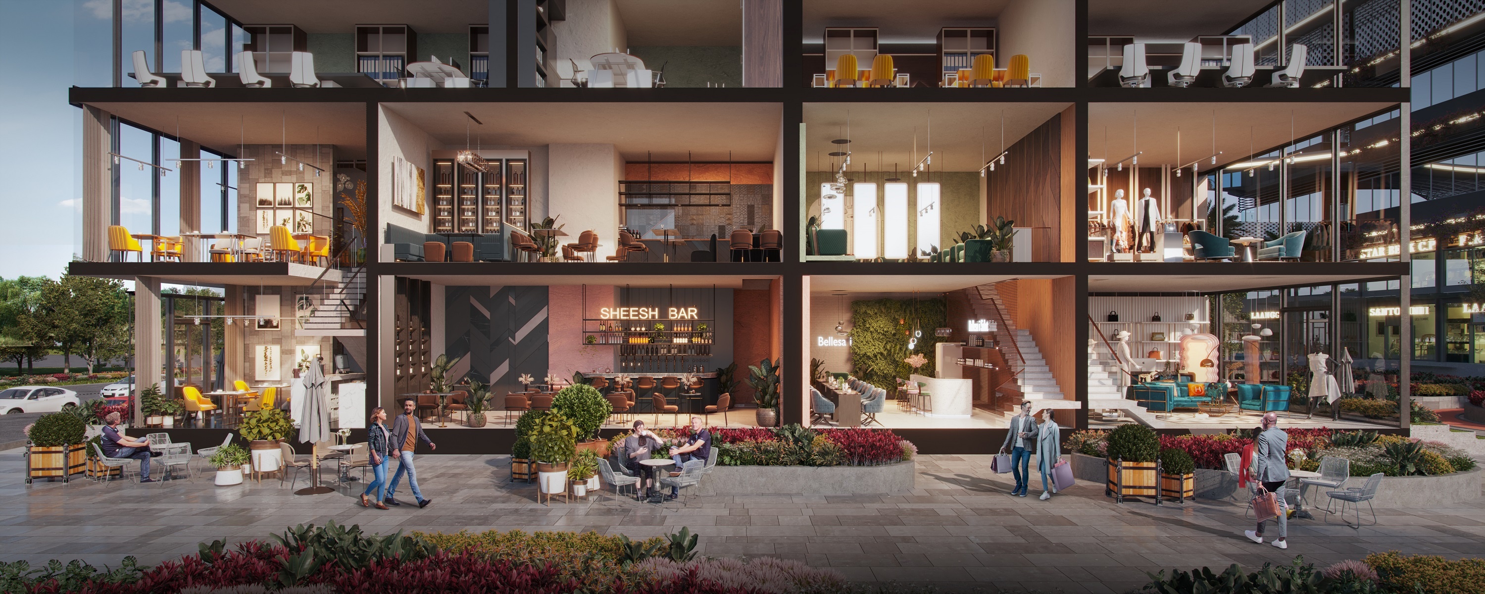 Astral City,  Shophouse anh 1