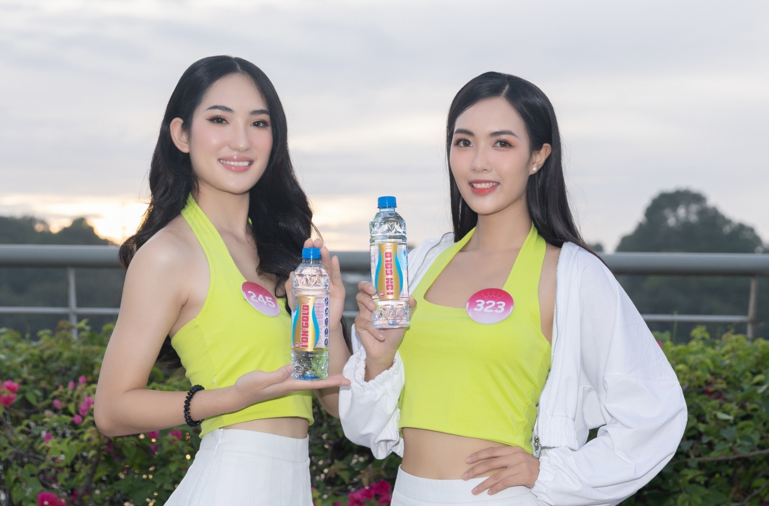 Nuoc uong kiem Ion Gold dong hanh cung thi sinh Hoa hau Viet Nam 2022 hinh anh