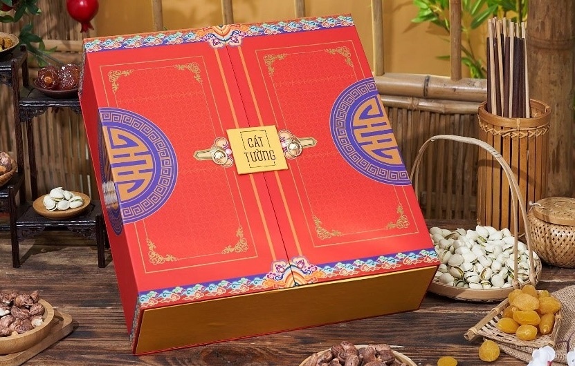 Hop qua Tet cao cap, y nghia danh cho doanh nghiep hinh anh