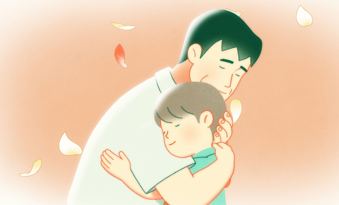 Cai om am ap de moi ngoi nha tro thanh noi cua yeu thuong hinh anh