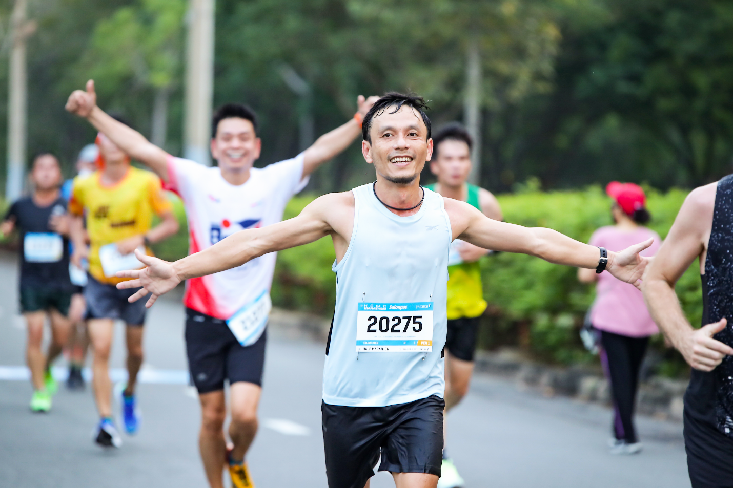 Salonpas,  HCMC Marathon anh 4