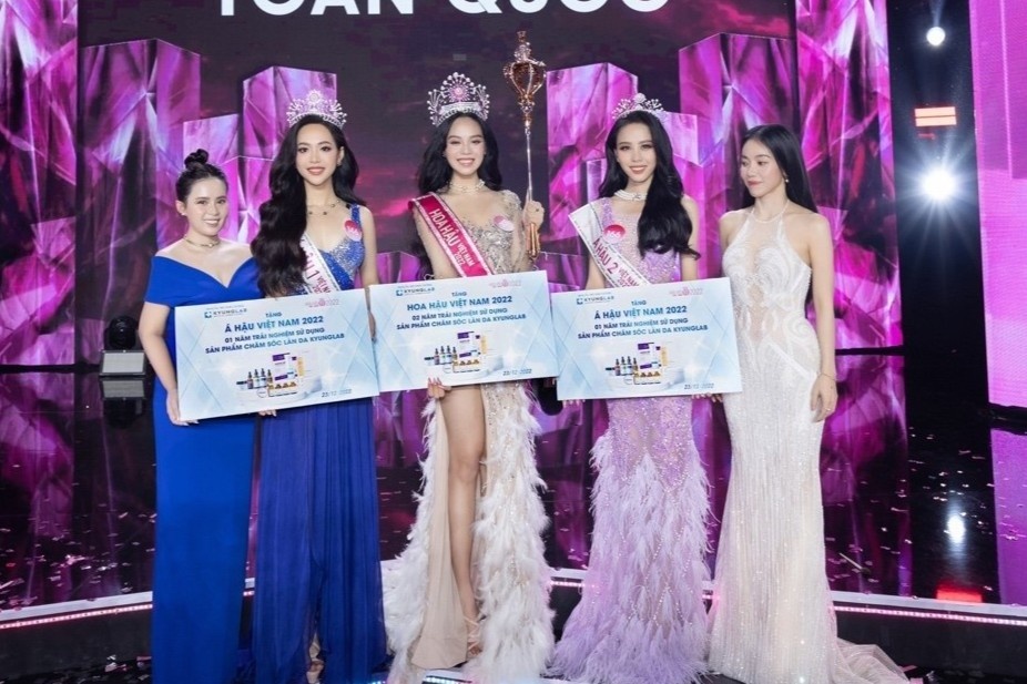 KyungLab dong hanh cung top 3 Hoa hau Viet Nam 2022 hinh anh
