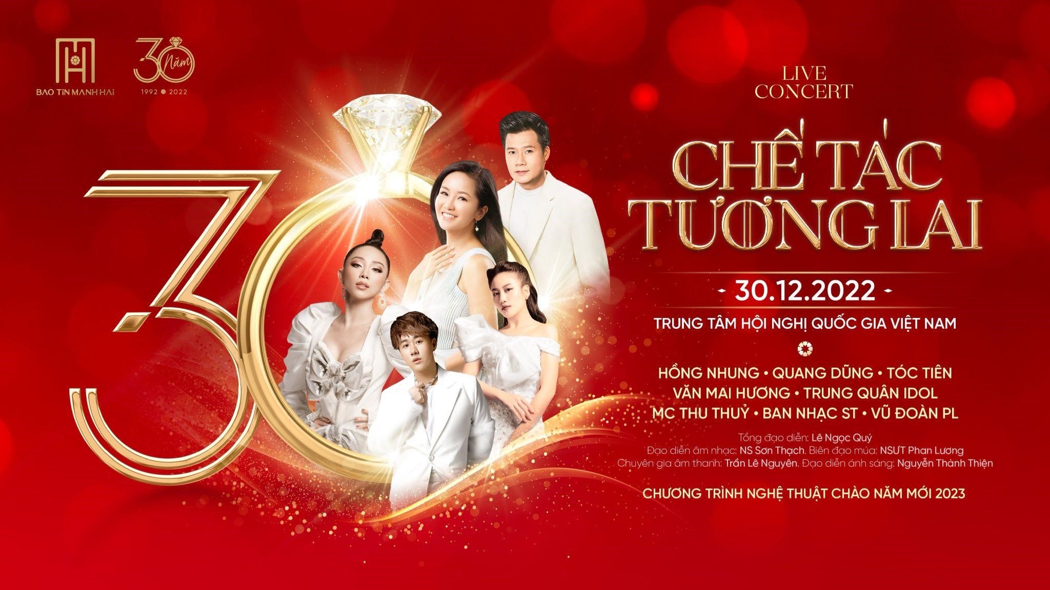 Bao Tin Manh Hai,  30 nam thanh lap anh 1