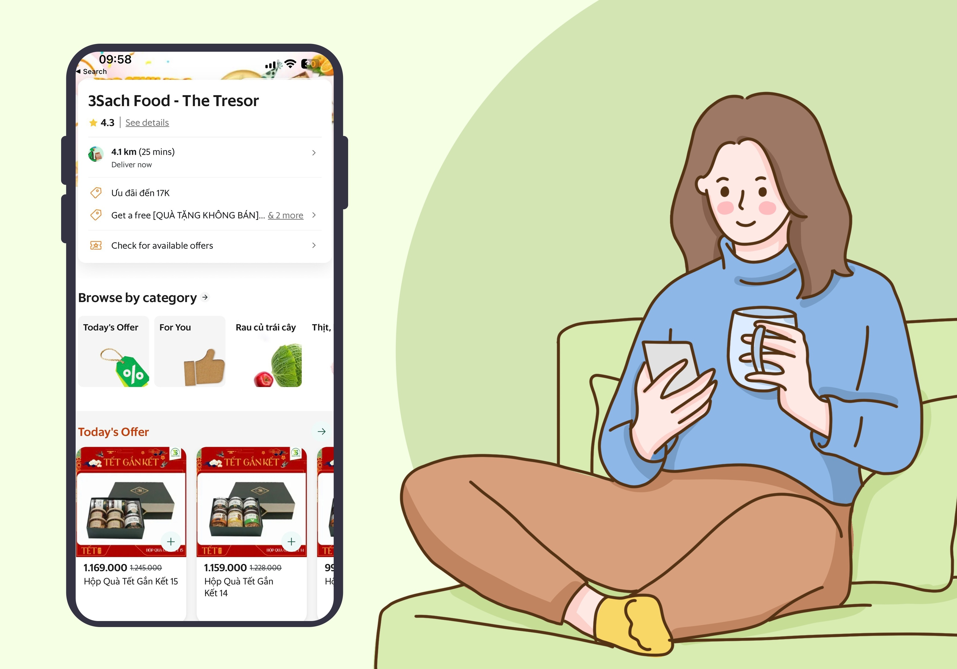 Khi nguoi tre mua sam don Tet hinh anh