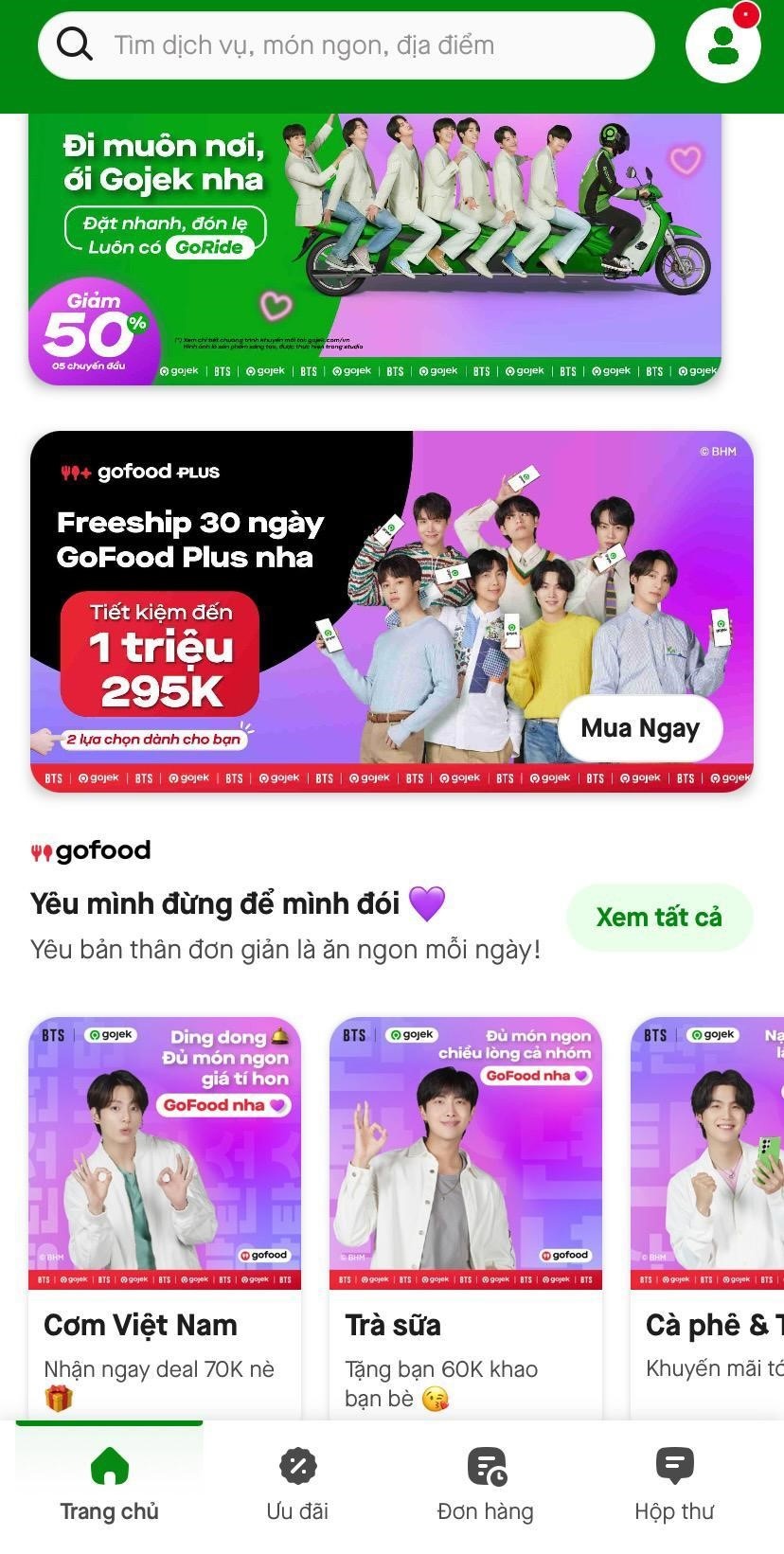 Gojek,  BTS ảnh 1 Gojek,  BTS anh 1