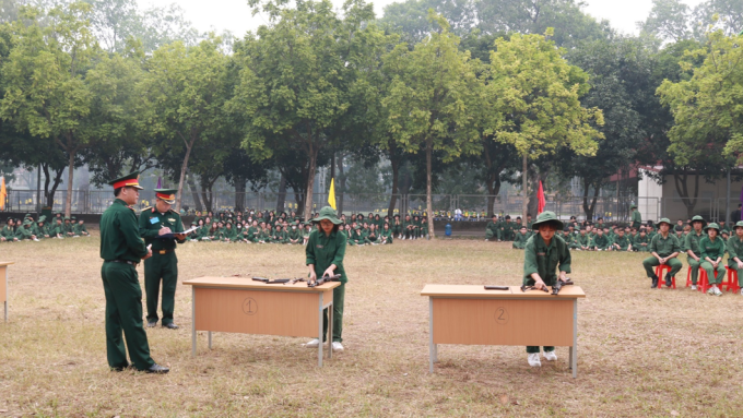Hoc vien Nong nghiep,  giang day anh 1