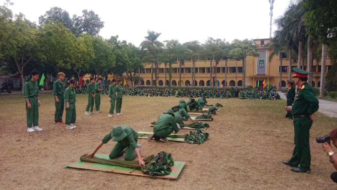 Hoc vien Nong nghiep,  giang day anh 2