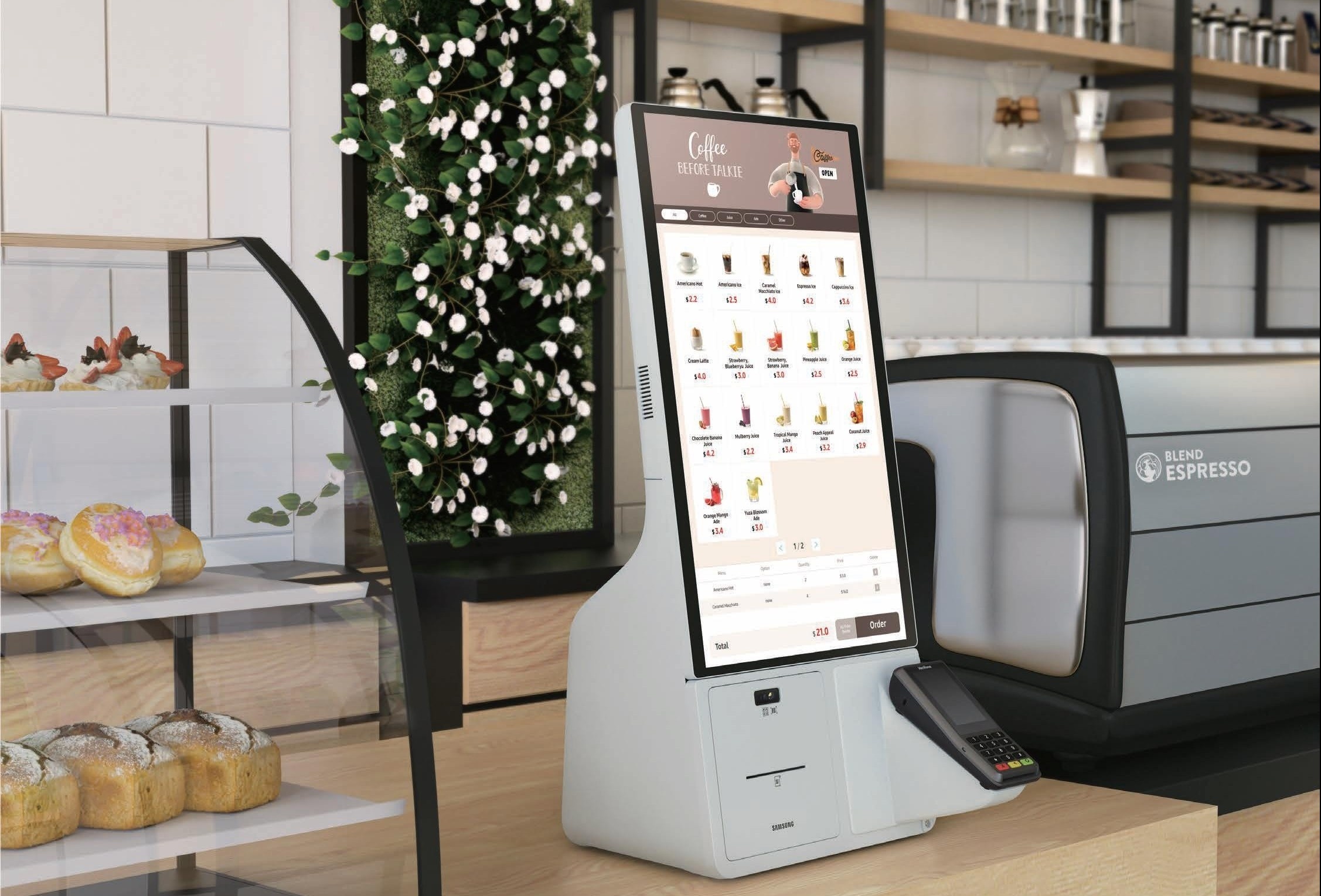 Samsung Kiosk mo ra xu huong 'cong nghe tu phuc vu' hinh anh