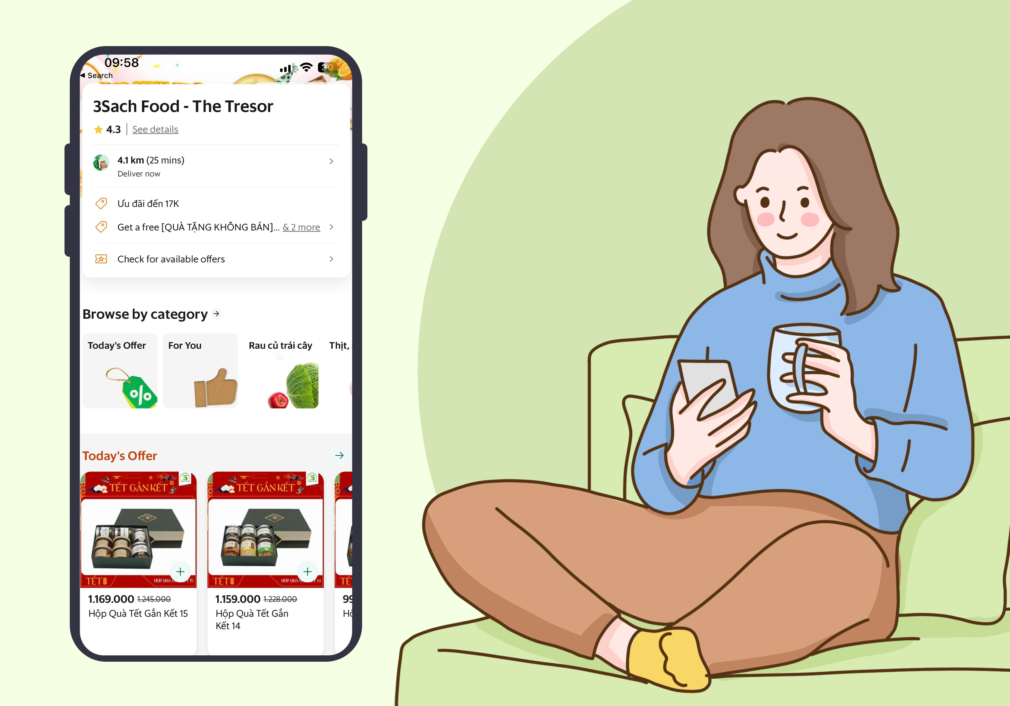 GrabMart, Quà Tết thảnh thơi ảnh 10 GrabMart, Qua Tet thanh thoi anh 10