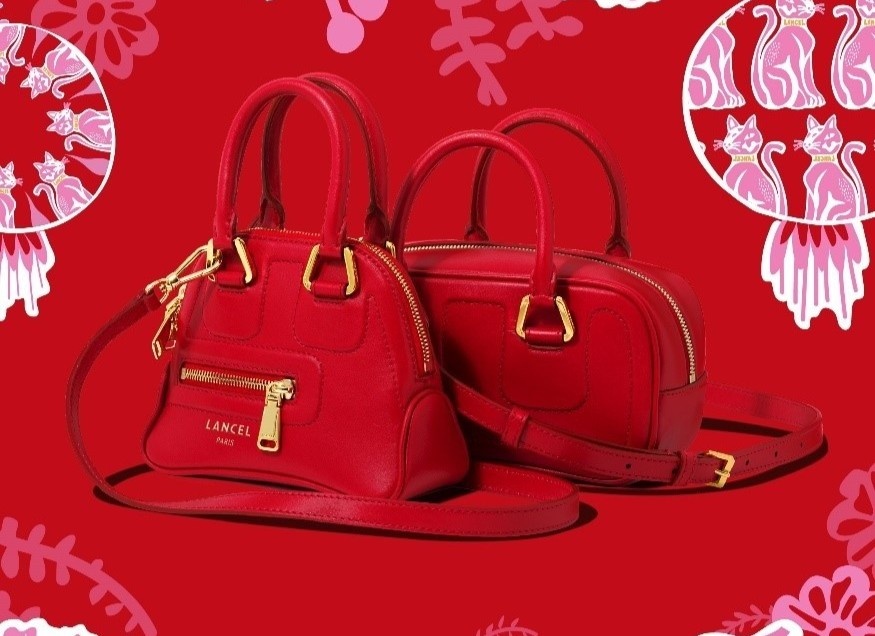 Lancel goi y loat tui xach mau do cho nang tu tin don Tet hinh anh