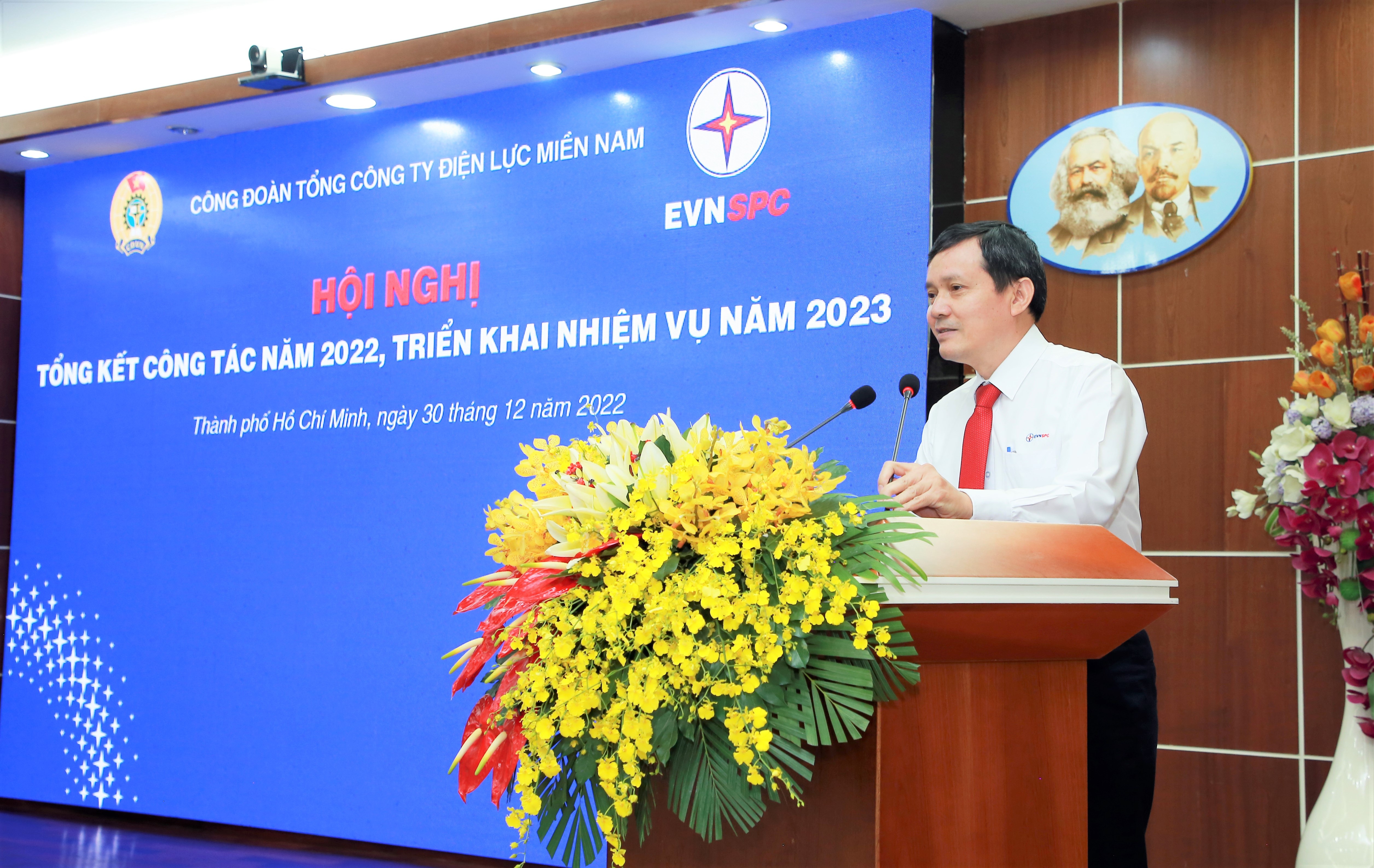 Cong doan EVNSPC gop phan hoan thanh tot nhiem vu san xuat, kinh doanh hinh anh