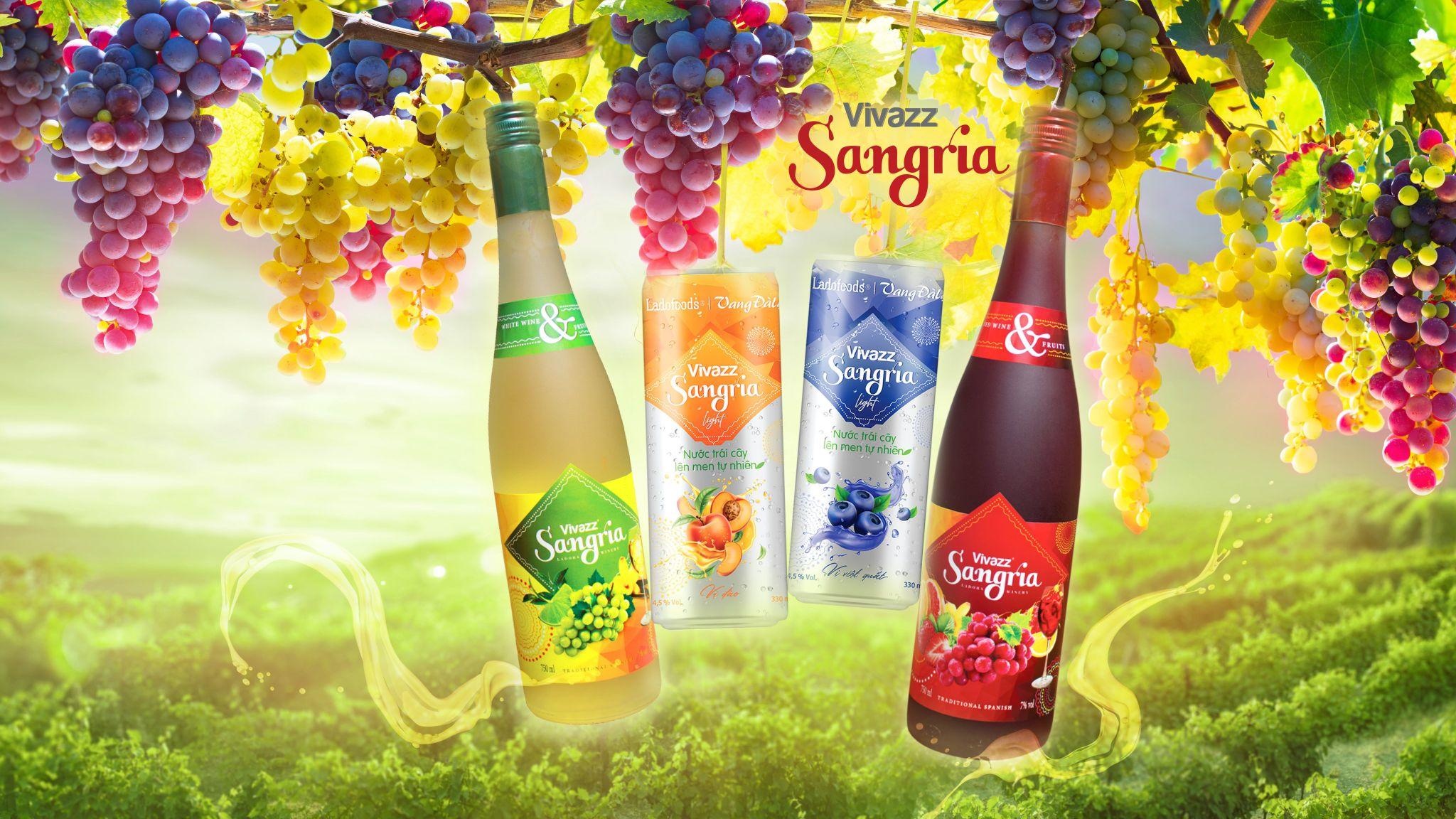 Kham pha huong vi do uong Vivazz Sangria phong cach Tay Ban Nha hinh anh