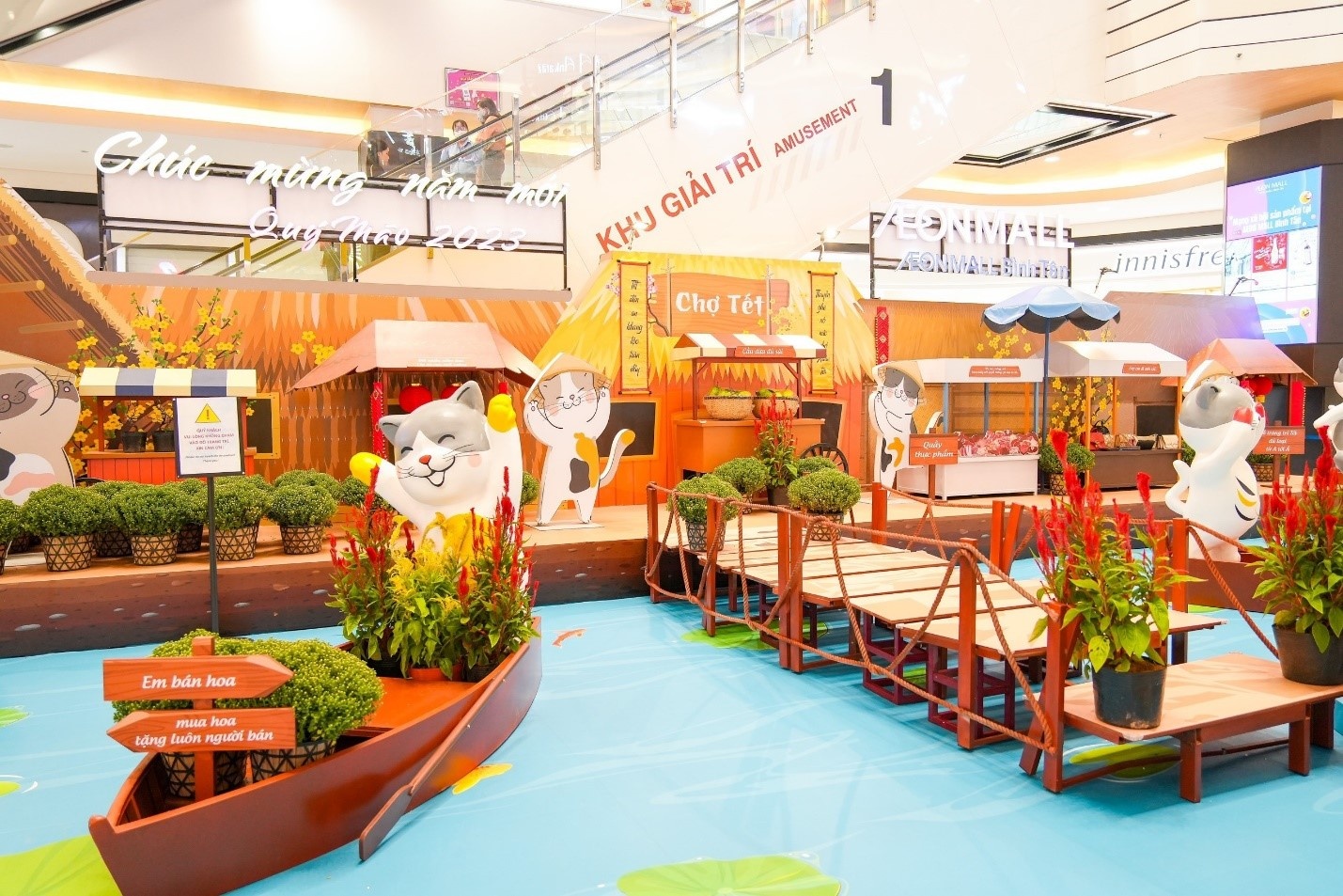 Du xuan Quy Mao, loc Tet gui trao tai AEON MALL Binh Tan hinh anh