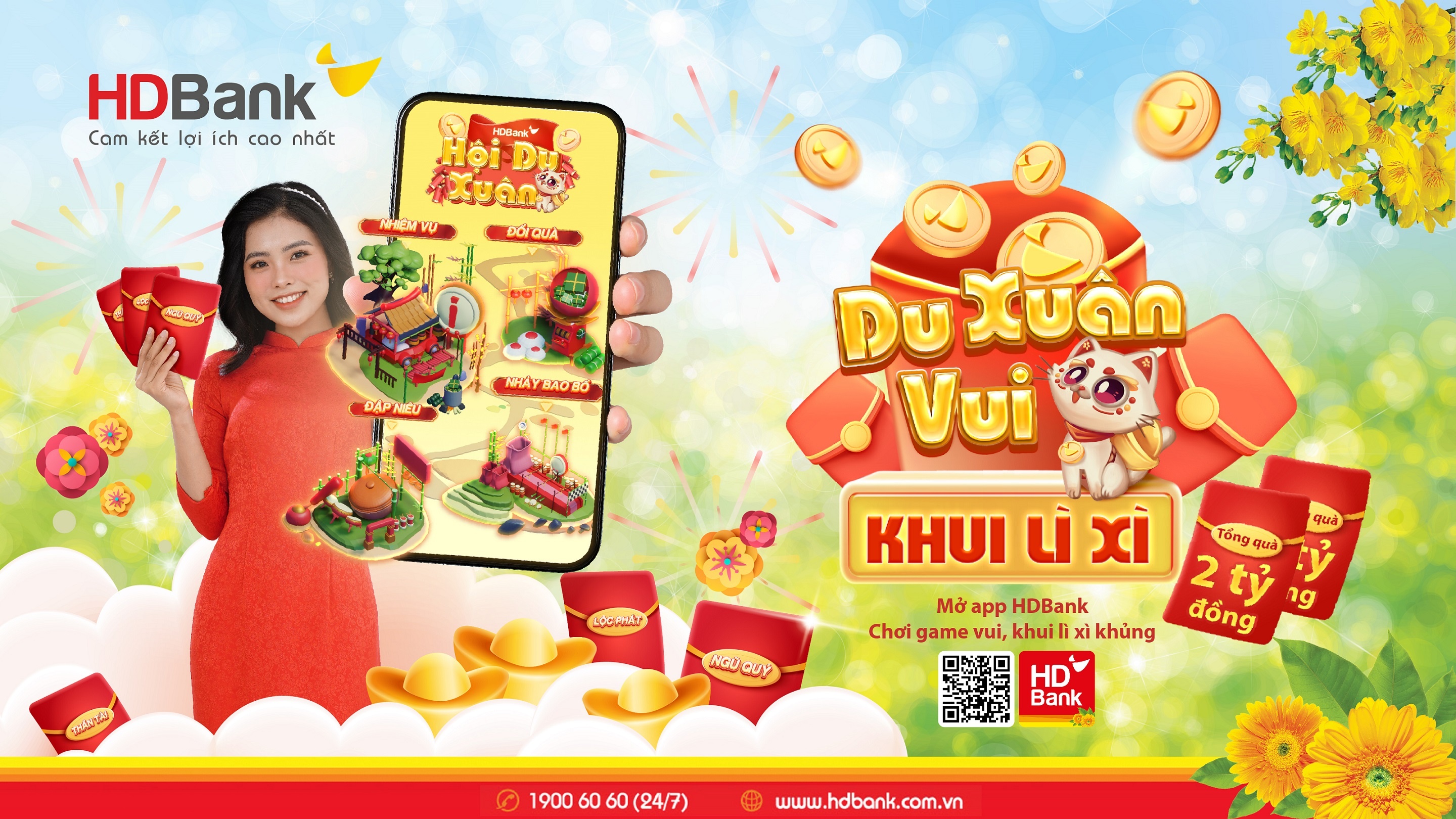 HDBank,  game Hoi du xuan anh 2