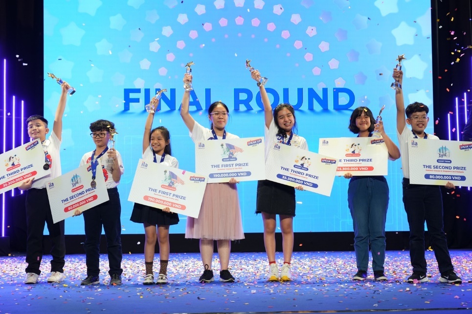 Y tuong kinh doanh, cong nghe lon lao tu hoc sinh ILA Speak up 2022 hinh anh