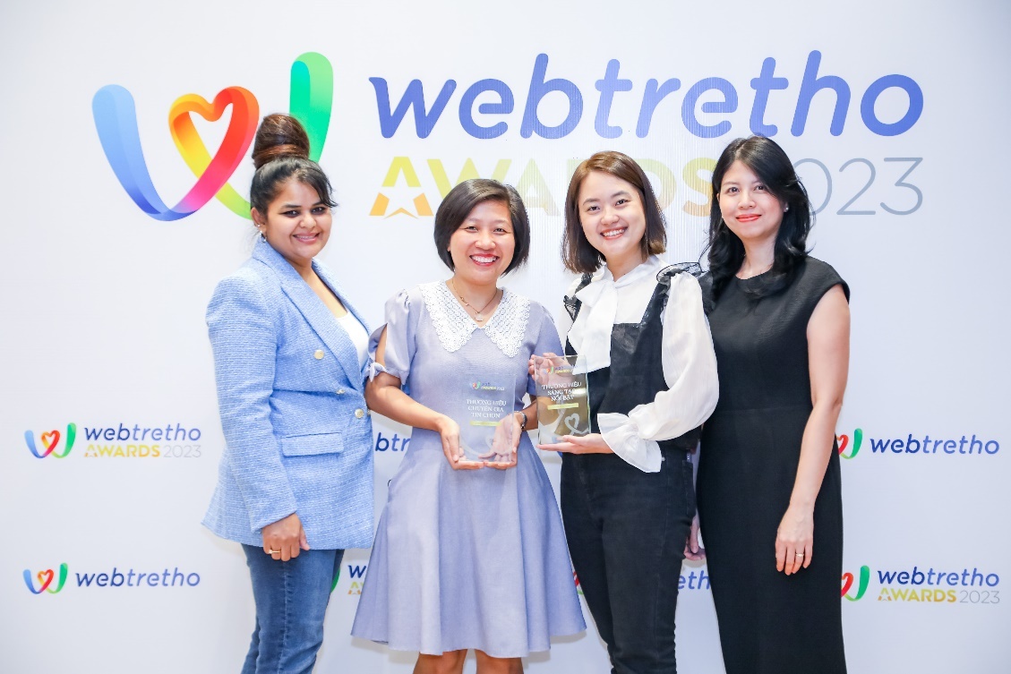 Nestle NAN gianh cu dup giai thuong tai Webtretho Awards 2023 hinh anh